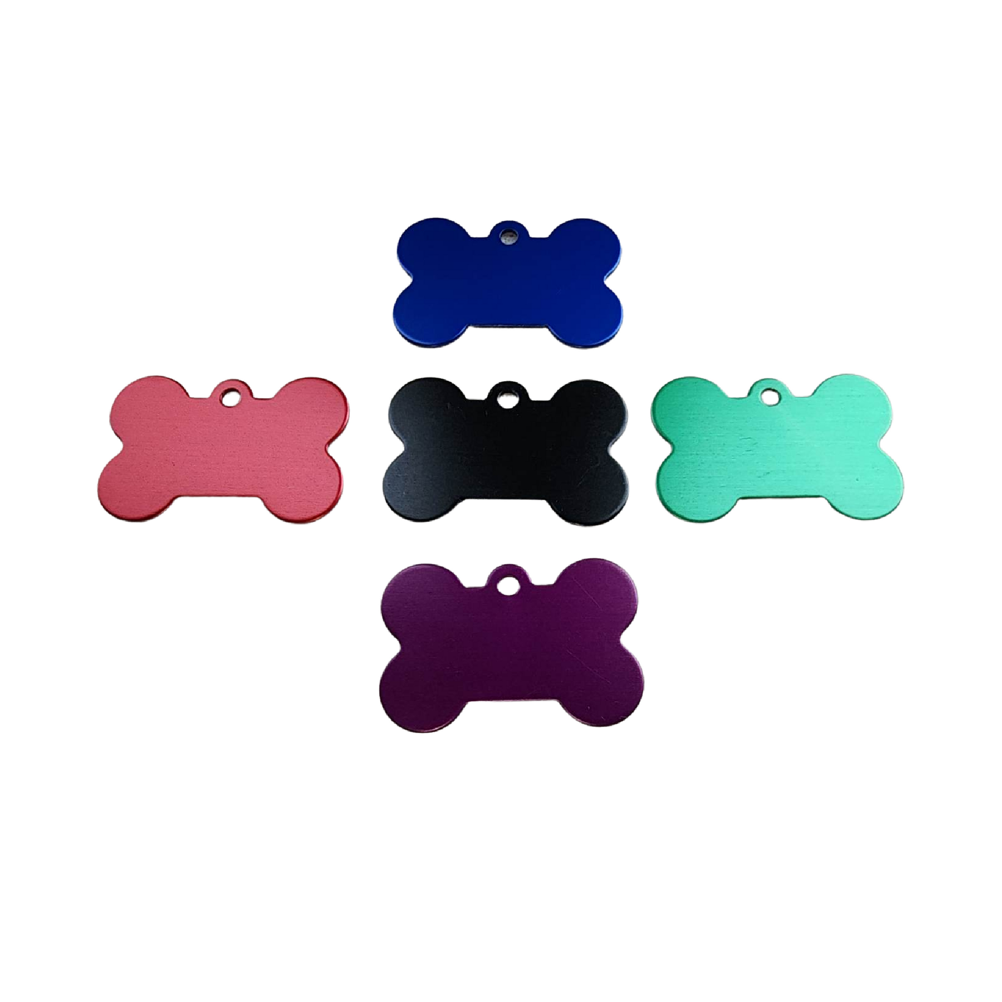 Dog Bone Pet ID Name Tag Etch n Trace